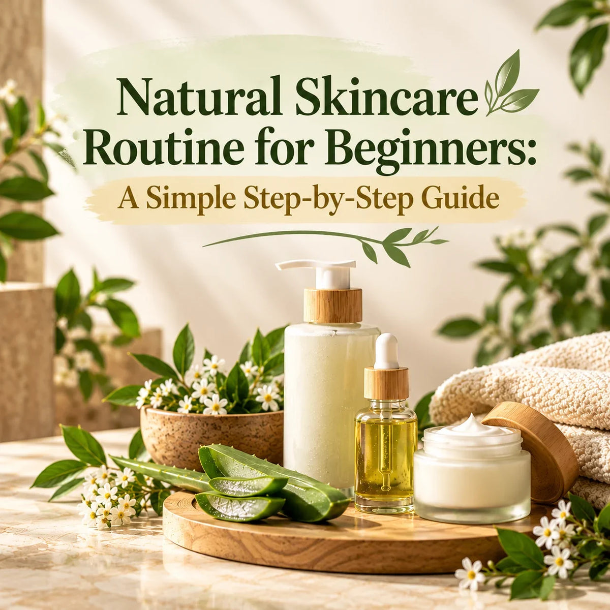 Natural Skincare Routine for Beginners: A Simple Step-by-Step Guide