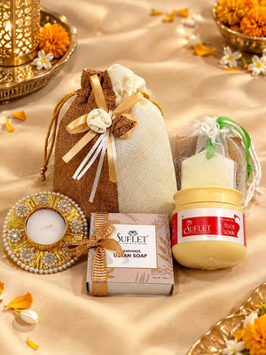 Utsav Potli: Ubtan & Foot Soak Diwali Gift Potli