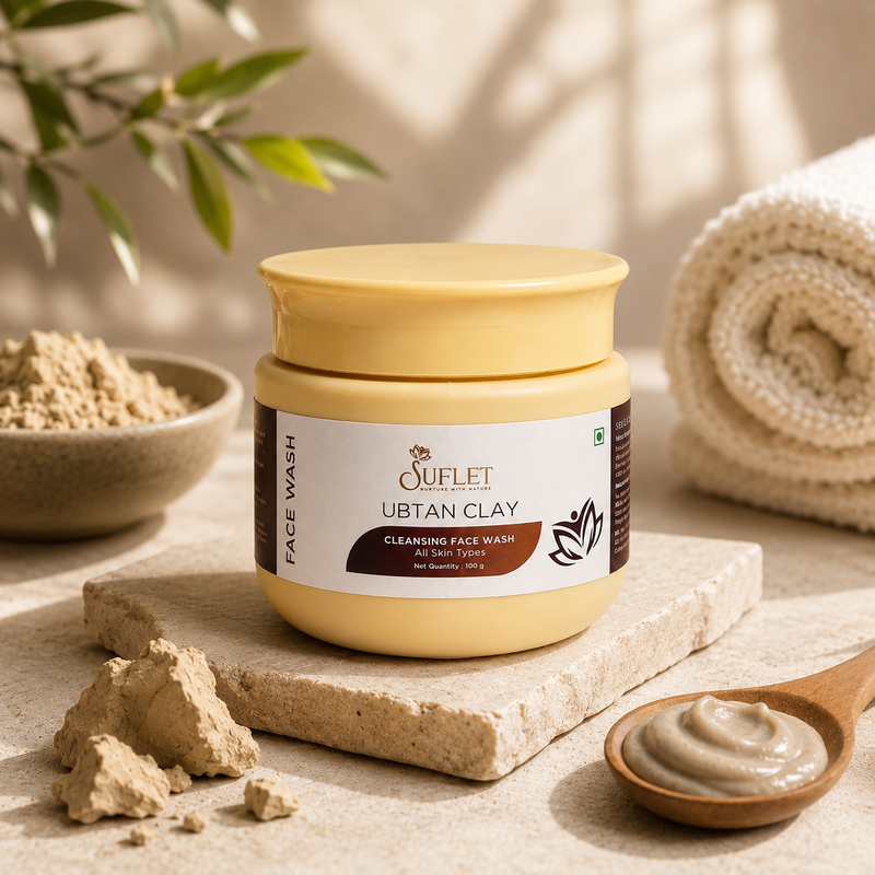 Suflet Ubtan Clay Cleansing Face Wash