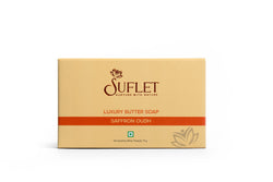 Suflet Luxury Butter Soap - Saffron Oudh