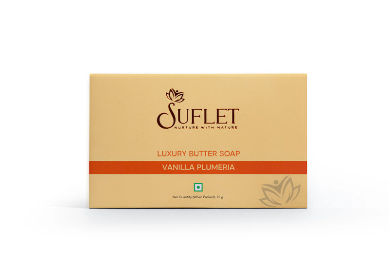 Suflet Luxury Butter Soap - Vanilla Plumeria
